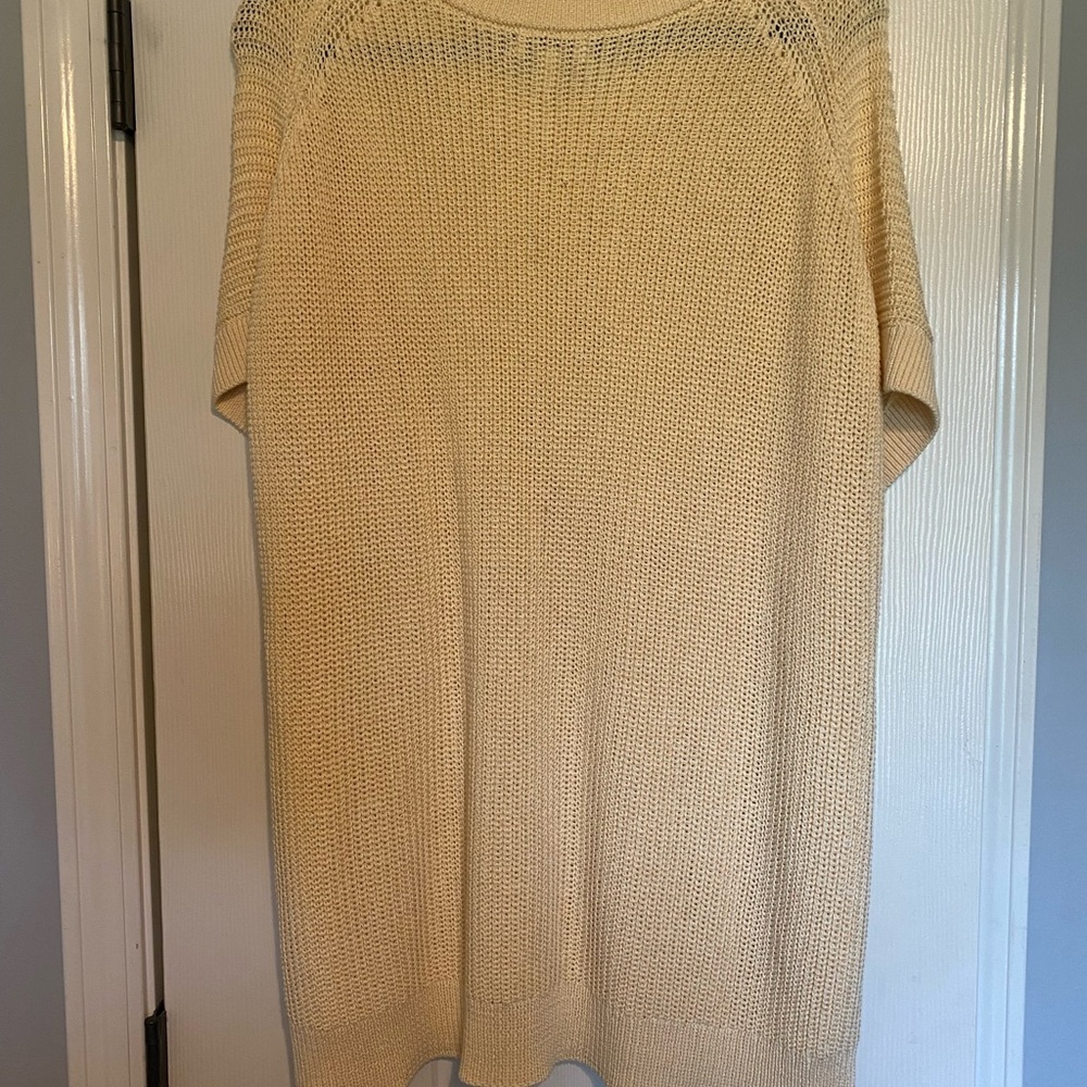 Nordstrom Womens Cream Sweater - Picture 2 of 4
